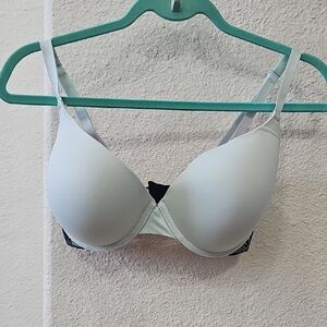 Victoria's Secret White and Black Bra